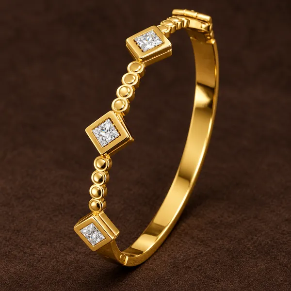 Gold_Tone_Square_Stone_Link_Bracelet_for_Women