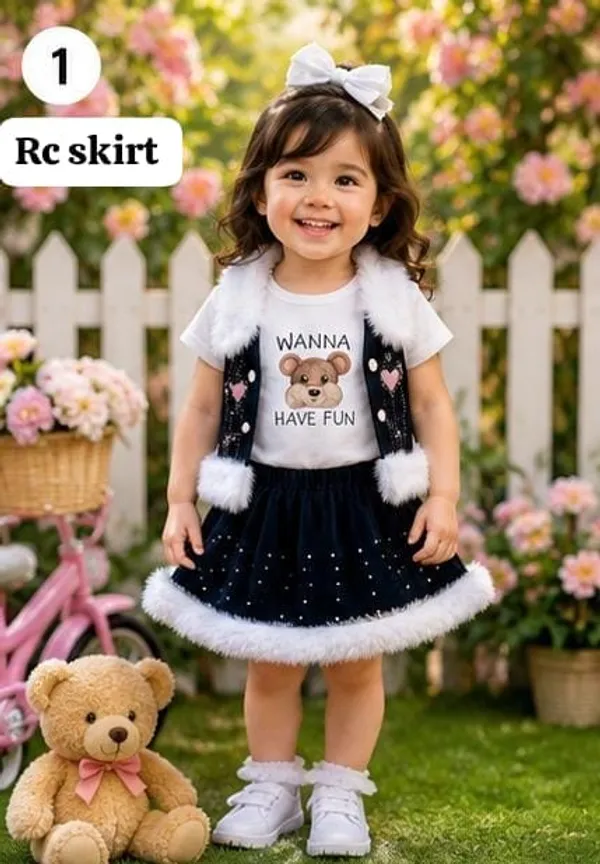 Black_Denim_Skirt_Set_For_Girls