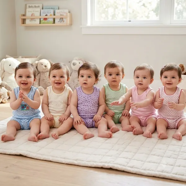 Multicolor_Cotton_Polyester_Rompers_For_Babies