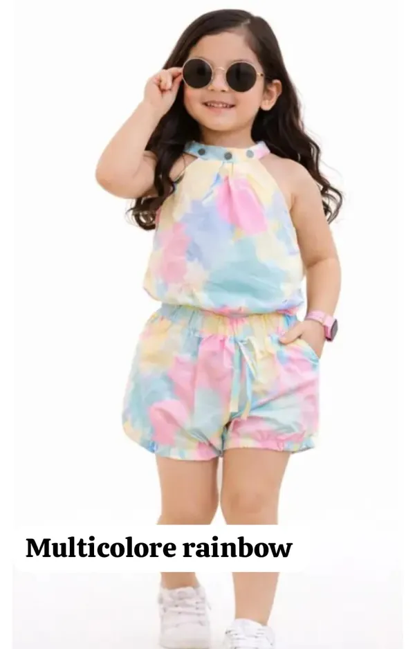 Multicolor_Cotton_Polyester_Romper_For_Babies