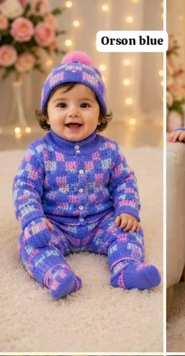 Blue_Wool_Romper_Set_For_Babies