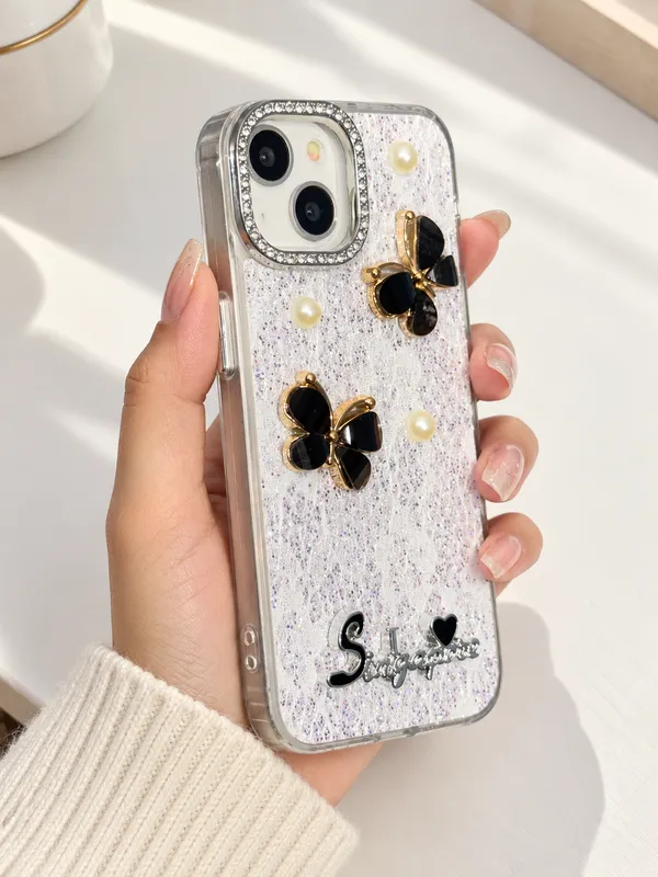 Transparent_Glitter_Butterfly_Embellished_Iphone_Case