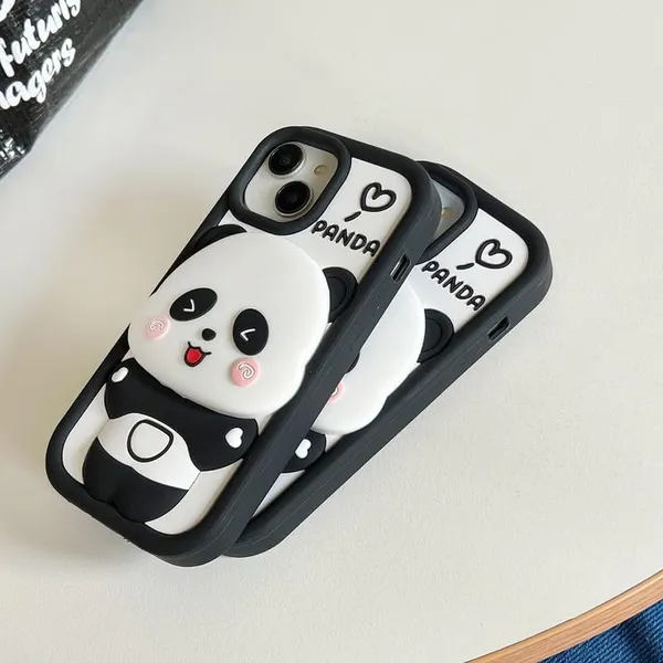 Cover_Lover_Panda_Mirror_Iphone_13/14/15_Mobile_Cover