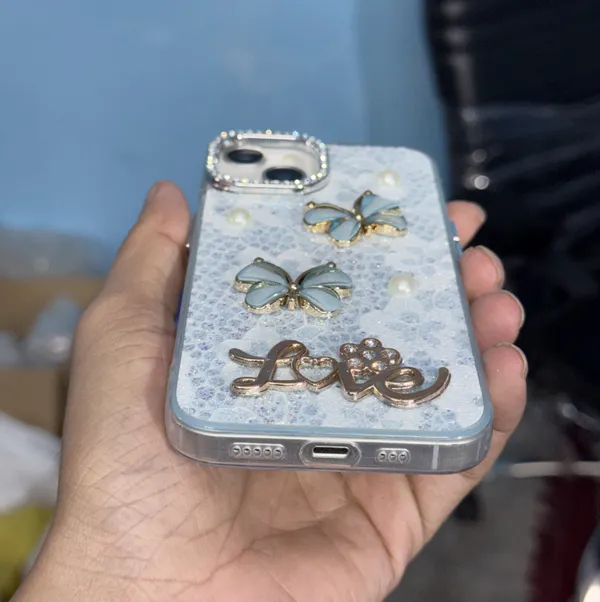 Blue_Glitter_Butterfly_Embellished_Phone_Case