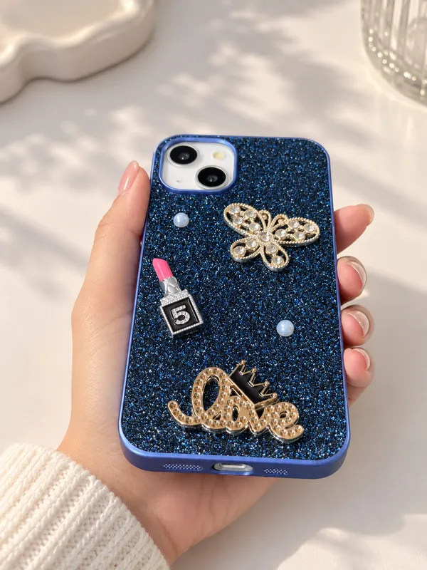 Blue_Glitter_Butterfly_Embellished_Iphone_Case