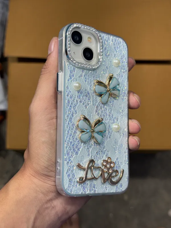 Blue_Glitter_Butterfly_Embellished_Phone_Case