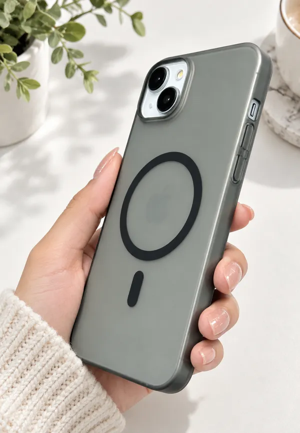 Dark_Grey_Polycarbonate_Magnetic_Ring_Iphone_15_Plus_Case