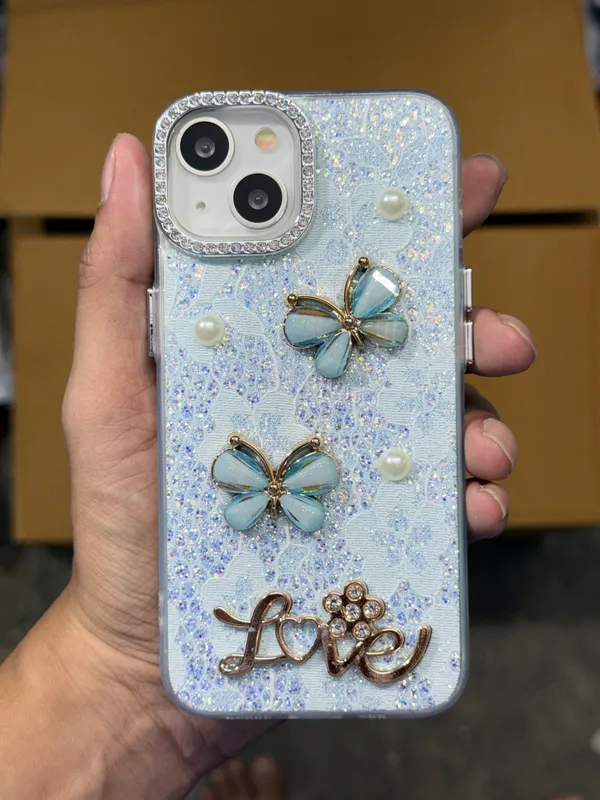 Blue_Glitter_Butterfly_Embellished_Phone_Case
