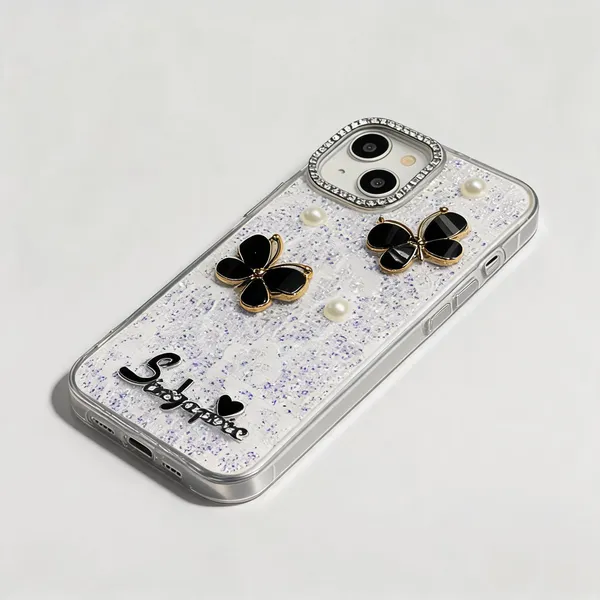 Transparent_Glitter_Butterfly_Embellished_Iphone_Case