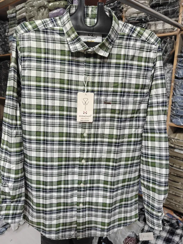 Green_Checkered_Casual_Shirt_for_Men
