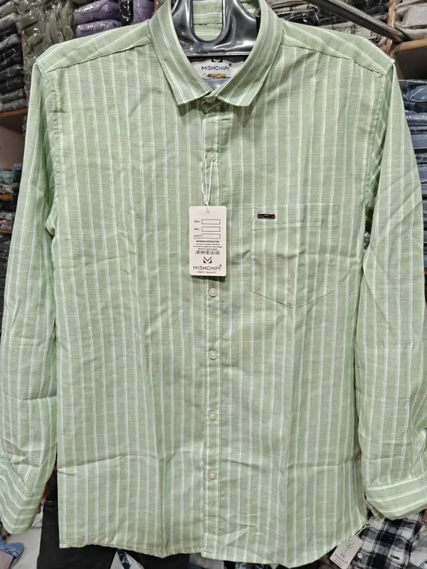 Sage_Green_Striped_Casual_Shirt_for_Men