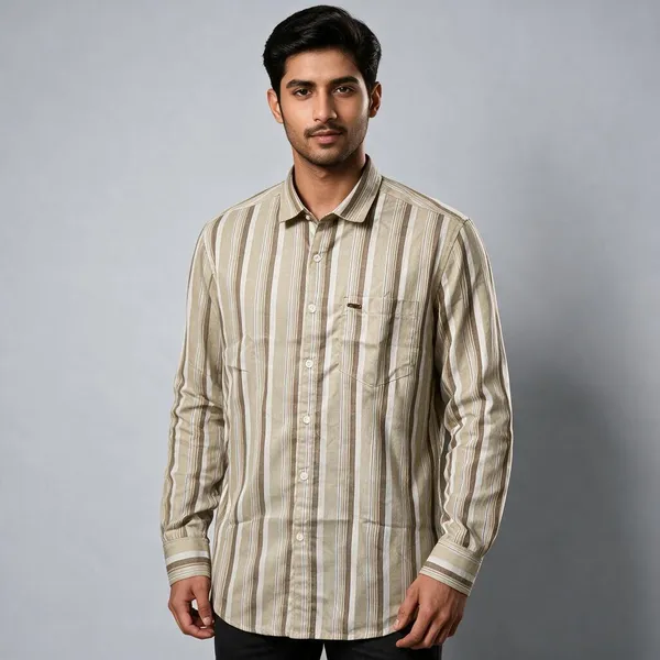 Beige_Striped_Full_Sleeve_Shirt_For_Men
