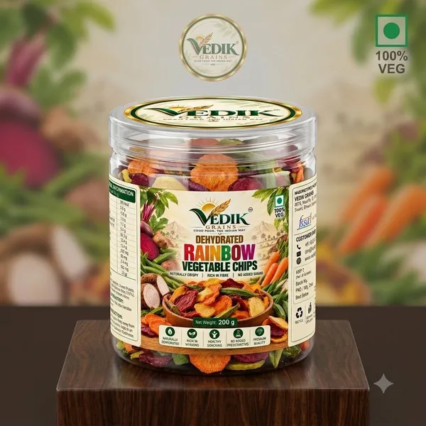 Vedik_Grains_Dehydrated_Rainbow_Vegetable_Chips,_Mixed_Veggie_Chips_Snack_Chips_(200_g)