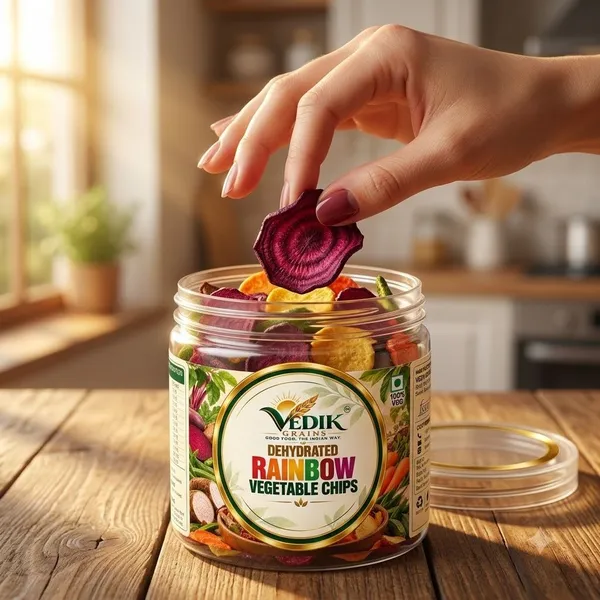 Vedik_Grains_Dehydrated_Rainbow_Vegetable_Chips,_Mixed_Veggie_Chips_Snack_Chips_(200_g)