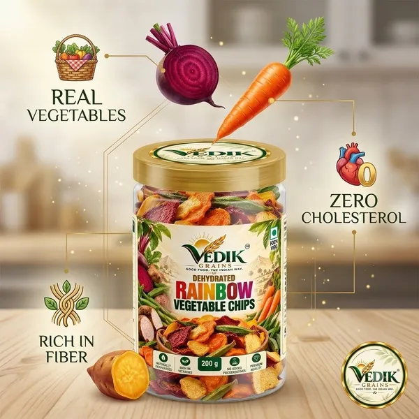 Vedik_Grains_Dehydrated_Rainbow_Vegetable_Chips,_Mixed_Veggie_Chips_Snack_Chips_(200_g)