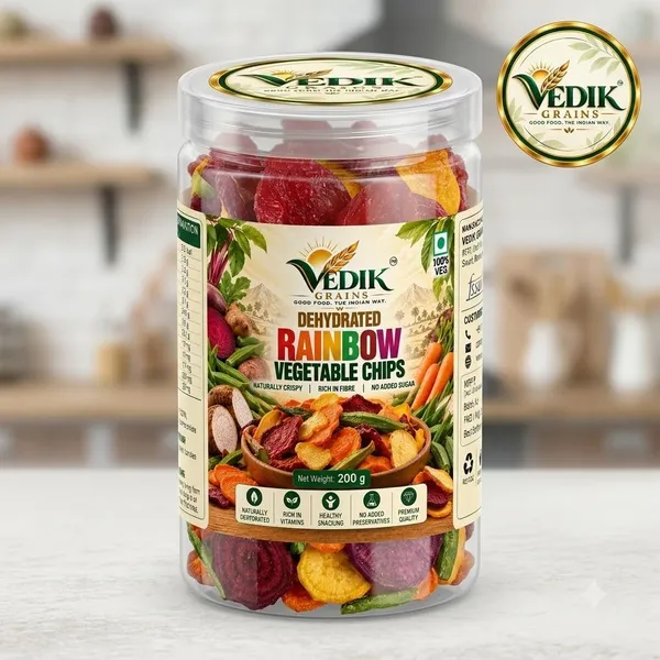 Vedik_Grains_Dehydrated_Rainbow_Vegetable_Chips,_Mixed_Veggie_Chips_Snack_Chips_(200_g)