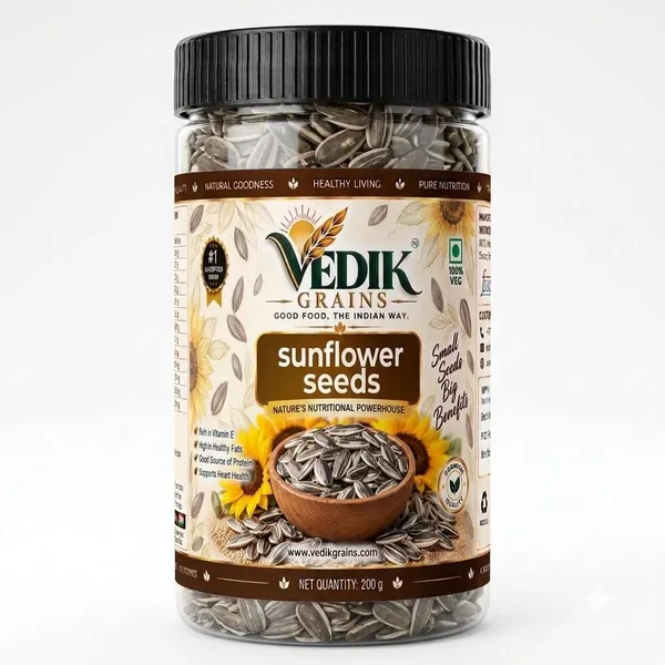 Vedik_Grains_Sunflower_Seeds_200_g_-_Edible_Seeds_for_Snacking,_Salads_&_Baking_Recipes_Mix_Sunflower_Seeds_(200_g)