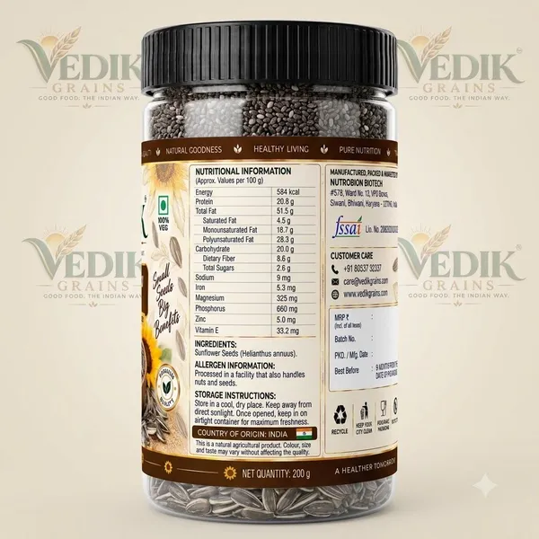 Vedik_Grains_Sunflower_Seeds_200_g_-_Edible_Seeds_for_Snacking,_Salads_&_Baking_Recipes_Mix_Sunflower_Seeds_(200_g)