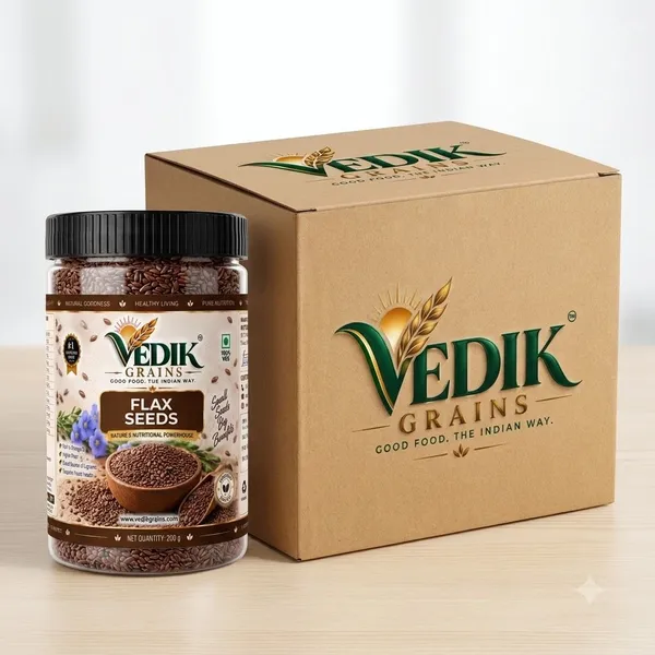 Vedik_Grains_Flax_Seeds_200_g_-_Linseed_Edible_Seeds_for_Roti,_Smoothies_&_Breakfast_Mix_Golden_Flax_Seeds_(200_g)
