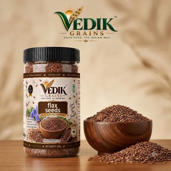 Vedik_Grains_Flax_Seeds_200_g_-_Linseed_Edible_Seeds_for_Roti,_Smoothies_&_Breakfast_Mix_Golden_Flax_Seeds_(200_g)