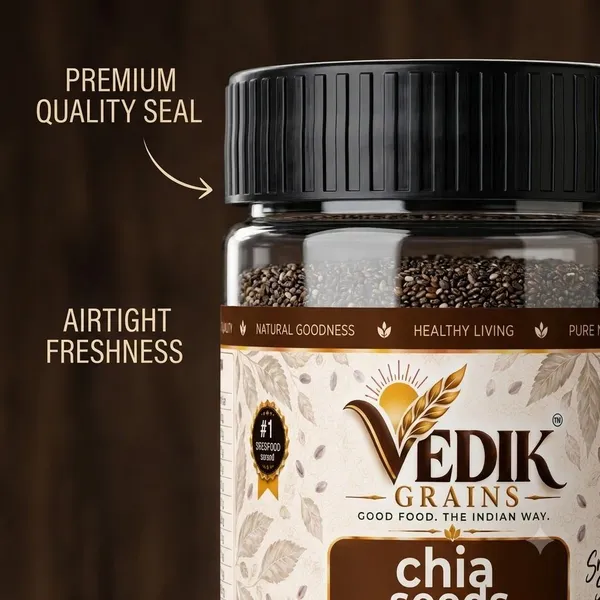 Vedik_Grains_Chia_Seeds_200_g_-_Edible_Seeds_for_Smoothies,_Pudding_&_Breakfast_Bowl_Mix_Chia_Seeds_(200_g)