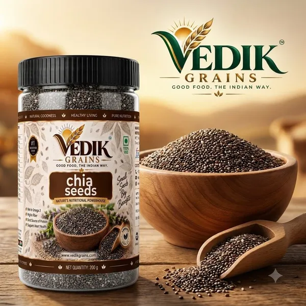 Vedik_Grains_Chia_Seeds_200_g_-_Edible_Seeds_for_Smoothies,_Pudding_&_Breakfast_Bowl_Mix_Chia_Seeds_(200_g)