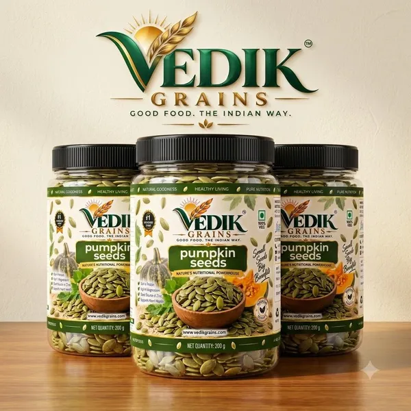 Vedik_Grains_Pumpkin_Seeds_200_g_-_Edible_Seed_Kernels_for_Snacking,_Salads_&_Baking_Mix_Pumpkin_Seeds_(200_g)