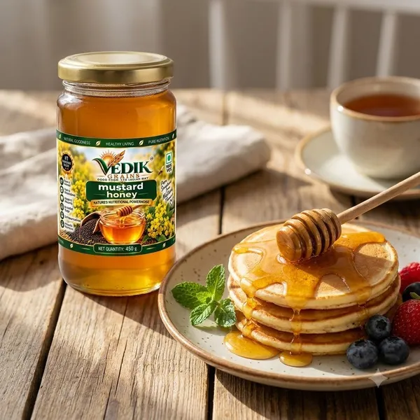 Vedik_Grains_Mustard_Honey_|_Pure_&_Natural_Honey_|_Filtered_Honey_(450_g)