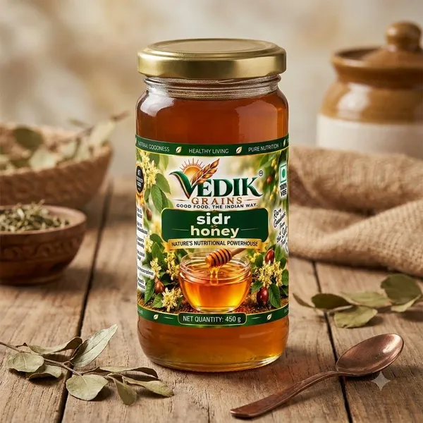 Vedik_Grains_Sidr_Honey_|_Pure_&_Natural_Honey_|_Filtered_Honey_(450_g)