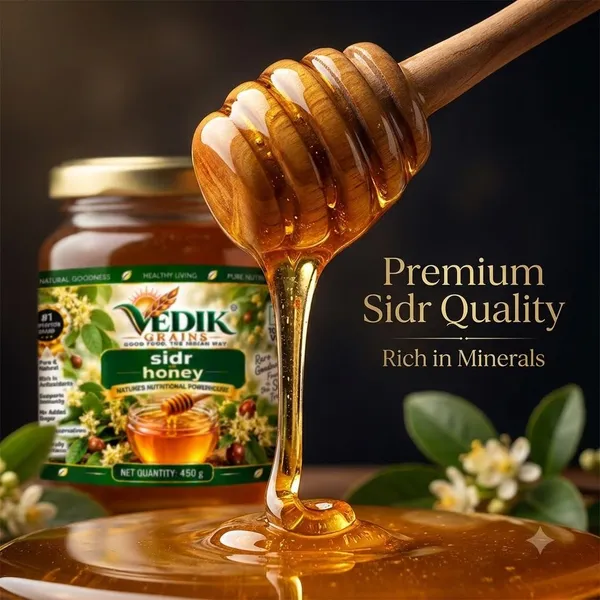 Vedik_Grains_Sidr_Honey_|_Pure_&_Natural_Honey_|_Filtered_Honey_(450_g)
