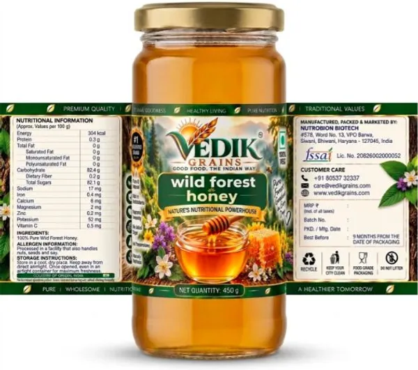 Vedik_Grains_Wild_Forest_Honey_|_100%_Pure_&_Natural_|_Filtered_Honey_(900_g)