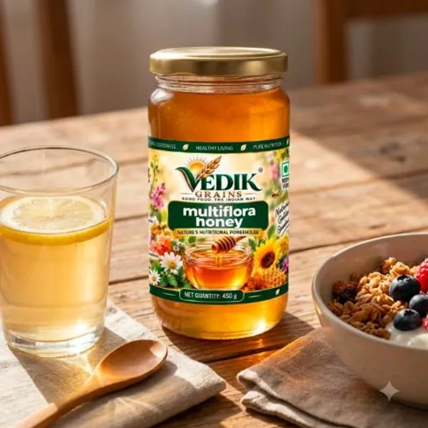 Vedik_Grains_Multiflora_Honey_|_Pure_&_Natural_Honey_|_Filtered_Honey_(900_g)