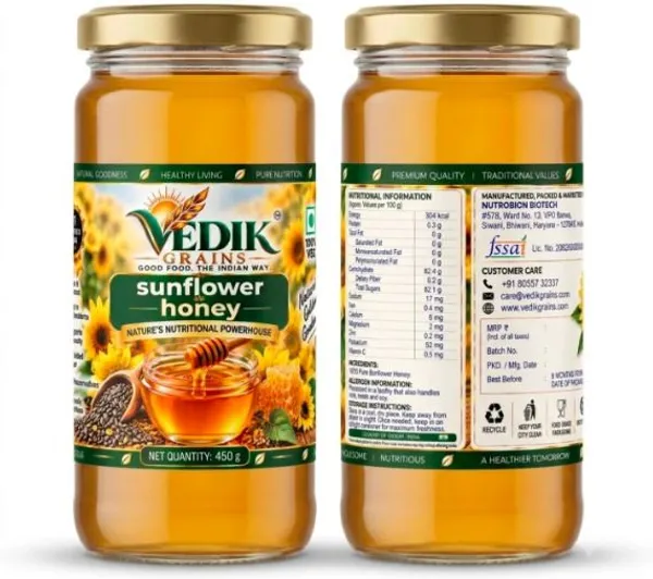 Vedik_Grains_Sunflower_Honey_|_Pure_&_Natural_Honey_|_Filtered_Honey_(900_g)