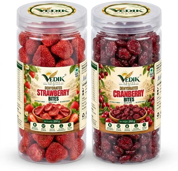 Vedik_Grains_Mixed_Berries_Combo_-_Freeze_Dried_Fruits,_Dried_Fruit_Mix,_Berry_Snack_Pack_Assorted_Fruit_(2_x_250_g)