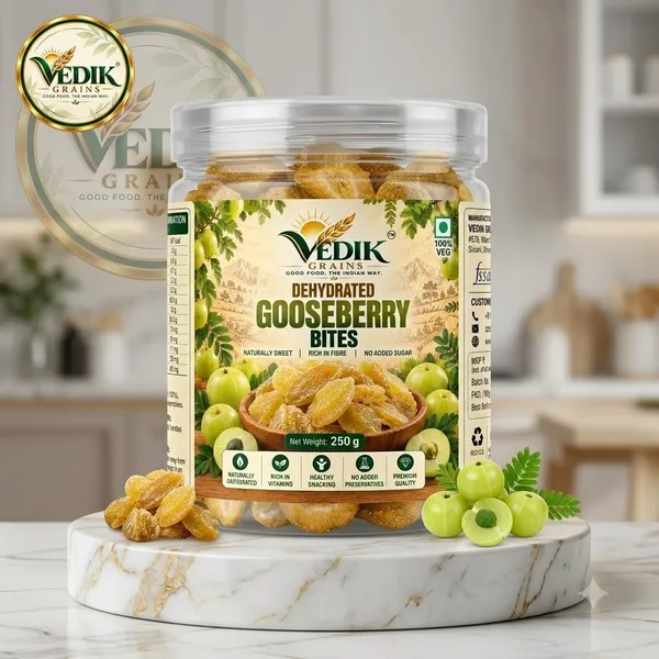 Vedik_Grains_Dried_Gooseberry_Bites_-_Freeze_Dried_Fruits,_Tangy_Fruit_Snack,_Fruit_Mix_Gooseberry_(1_x_250_g)
