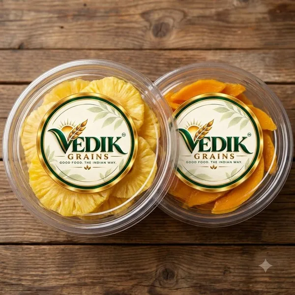Vedik_Grains_Dried_Fruits_Combo_-_Mango_Pineapple,_Freeze_Dried_Tropical_Fruit_Snack_Pack_Assorted_Fruit_(2_x_250_g)