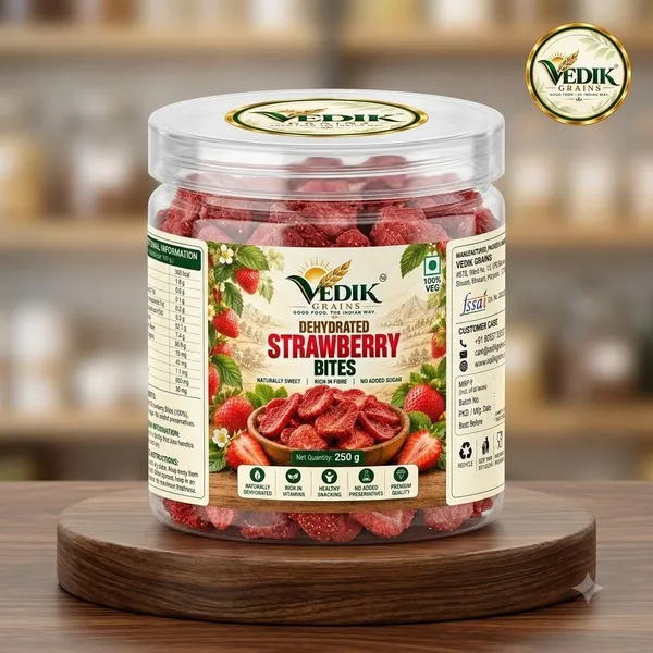 Vedik_Grains_Strawberry_Fruit_Chips_-_Freeze_Dried_Fruits,_Dried_Fruit_Snack,_Berry_Treat_Strawberries_(1_x_250_g)