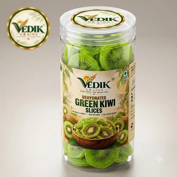 Vedik_Grains_Dried_Kiwi_Slices_-_Freeze_Dried_Fruits_Chips,_Tangy_Fruit_Snack,_Fruit_Mix_Kiwi_(1_x_250_g)