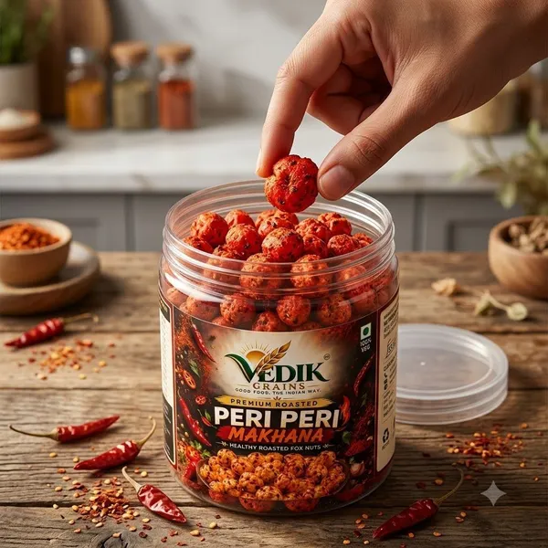 Vedik_Grains_Roasted_Peri_Peri_Makhana|Spicy_Fox_Nuts_Snack|60g_Roasted_Makhana_(60_g)
