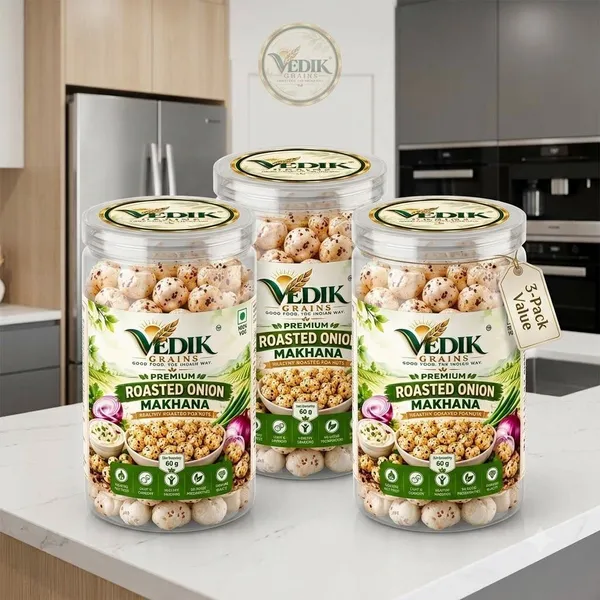 Vedik_Grains_Roasted_Onion_Makhana|Onion_Flavoured_Fox_Nuts|60g_Roasted_Makhana_(60_g)
