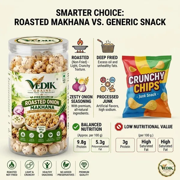 Vedik_Grains_Roasted_Onion_Makhana|Onion_Flavoured_Fox_Nuts|60g_Roasted_Makhana_(60_g)