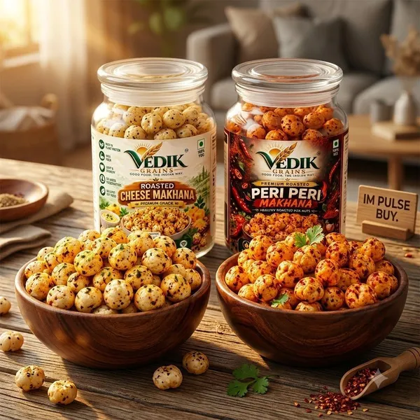 Vedik_Grains_Roasted_Makhana_Combo|Cheese_&_Peri_Peri_Fox_Nuts|120g_Roasted_Makhana_(2_x_60_g)