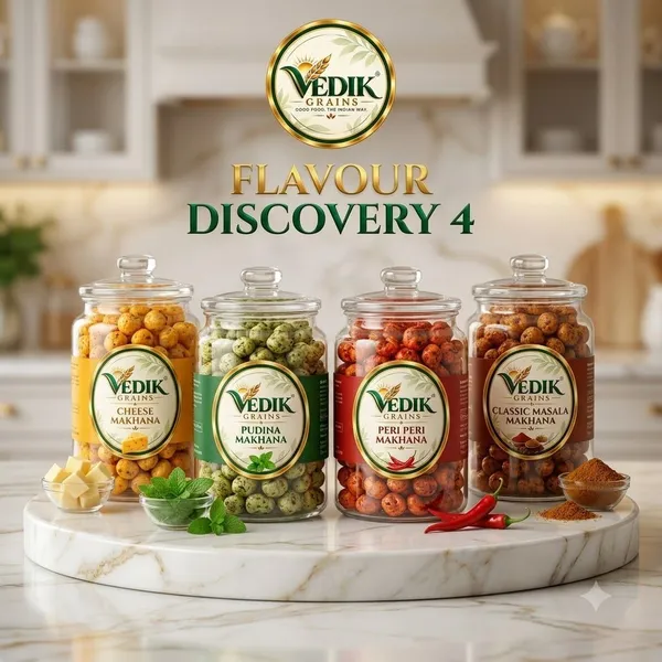 Vedik_Grains_Roasted_Makhana_Combo|Cheese|Pudina|Peri_Peri_&_Salted|240g_Roasted_Makhana_(4_x_60_g)