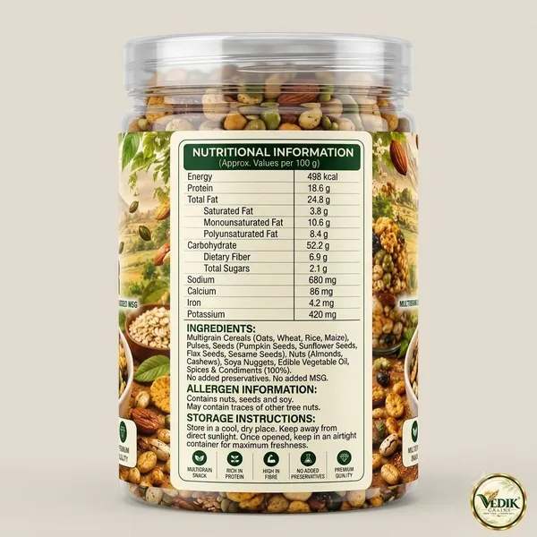 Vedik_Grains_100%_Baked_Protein_Booster_Namkeen_|_Roasted_Nuts_&_Beans_|_Crunchy_Snack_Mix_Namkeen_(300_g)