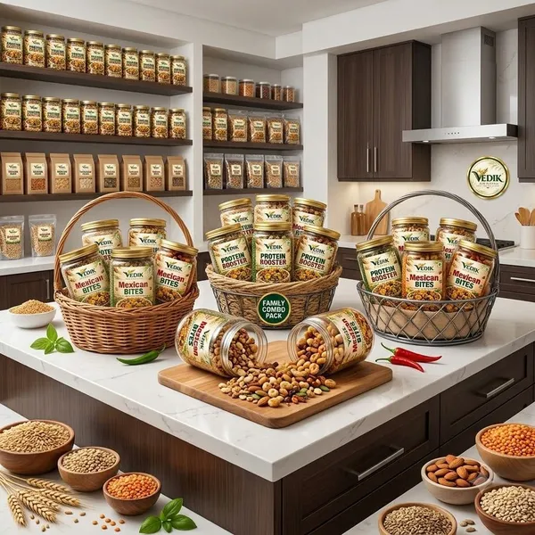 Vedik_Grains_100%_Baked_Crunchy_Snack_Duo_|_Mexican_Bites_Protein_Booster_Nuts_and_Beans_Mix_Namkeen_(2_x_275_g)