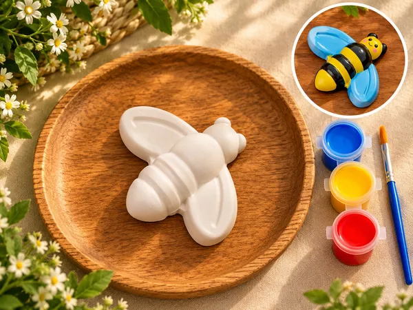 Bee_Ceramic_Painting_Diy_Craft_Kit_For_Kids