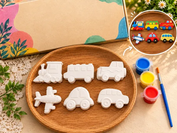 Vehicle_Ceramic_Painting_Craft_Kit_For_Kids