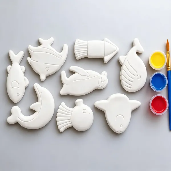 Sea_Animal_Ceramic_Painting_Diy_Craft_Kit_For_Kids