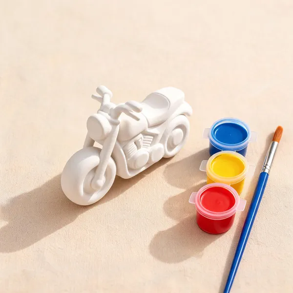 Motorcycle_3D_Ceramic_Painting_Diy_Craft_Kit_For_Kids