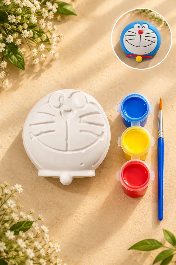 Doraemon_Face_Ceramic_Painting_Activity_Kit_For_Kids